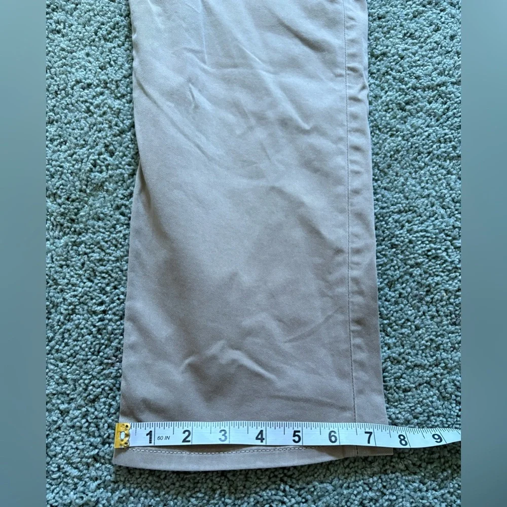 American Eagle Extreme Flex Slim Straight Tan Brown Pants Mens Size 34 Stretch - Picture 5 of 10